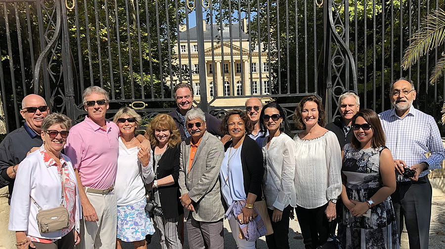 The 2018 Bordeaux Grand Cru Harvest Tour I at Chateau Margaux