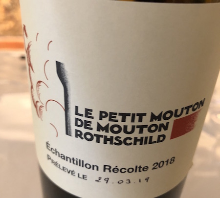 Le Petit Mouton de Mouton Rothschild 2018