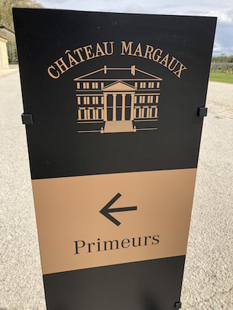 Chateau Margaux 2018 futures tasting