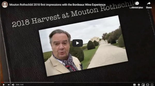 Click here to see a video about tasting Mouton Rothschild 2018 from barrel